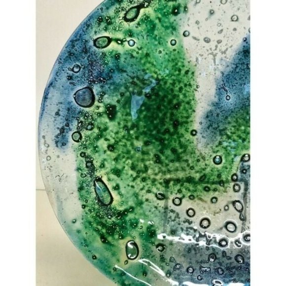 MS27 12 5/8" Rare‎ Blue Green 2x blown gl - Picture 3 of 6